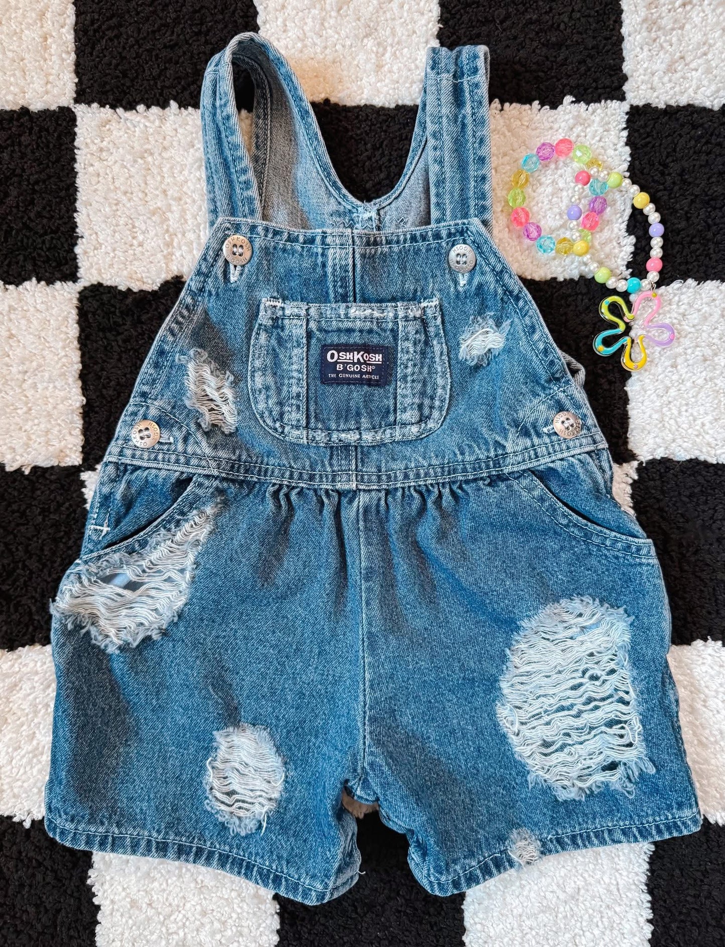 6/9m Vintage Shortalls