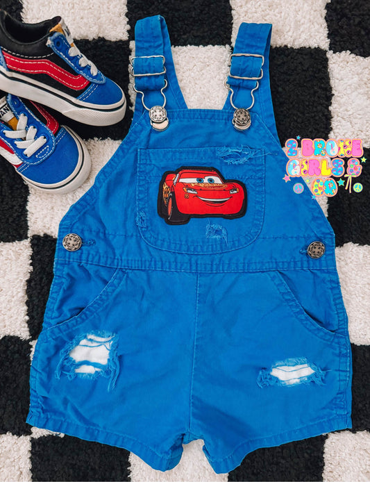 12m • Vintage Patch Shortalls