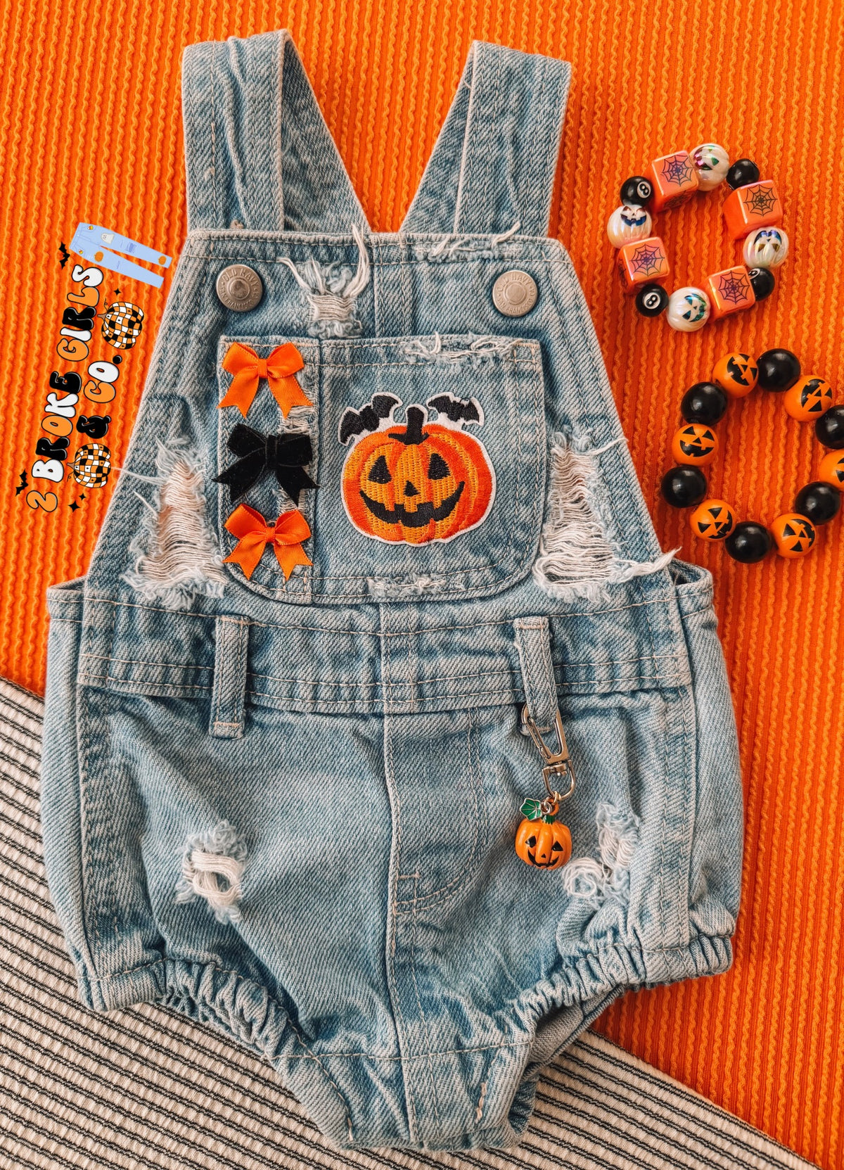 6/12m • RTS One Of A Kind Bubble Romper